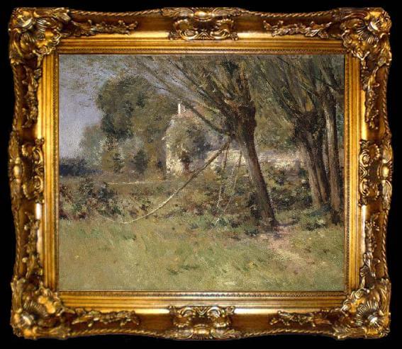 framed  Theodore Robinson Willows, ta009-2